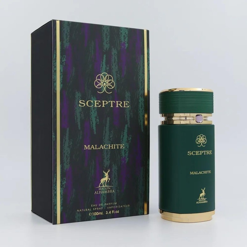 Maison Alhambra Sceptre Malachite for Unisex Eau de Parfum Spray,