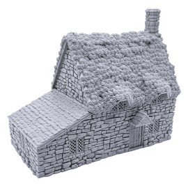 EnderToys Crow Cottage by Printable Scenery, 3D Printed Tabletop RPG Scenery 28mm - 28mm
