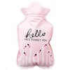 Mini Hot Water Bottle Hot & Cold Relief Plush Rabbit