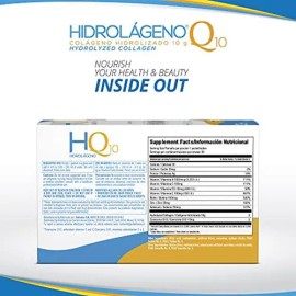 Hidrolgeno Q10 Colgeno Hidrolizado, Vitaminas Y Zinc , ,                                                                                              