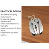 Mini Keychain Set - 6-in-1 Multitool Plier, Adjustable Wrench &