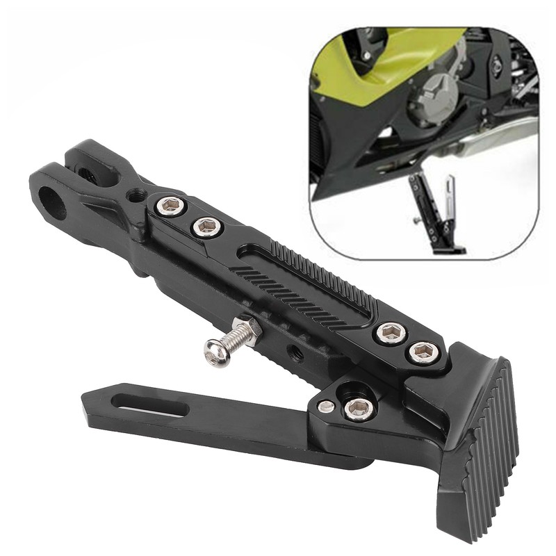 Universal Motorcycle Side Stand Adjustable Foot Brace Parking Leg Kickstand