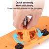 Woodworking Hinge Hole Puncher Cabinet Door Hinge Hole Opener 35mm
