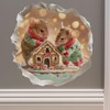 Gingerbread House Mice - Mouse Hole Wall Sticker