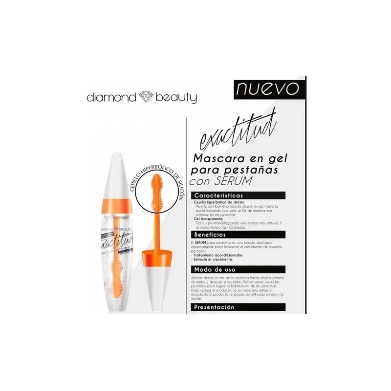 Tratamiento Para Pestañas, Rímel En Gel Transparente, Serum