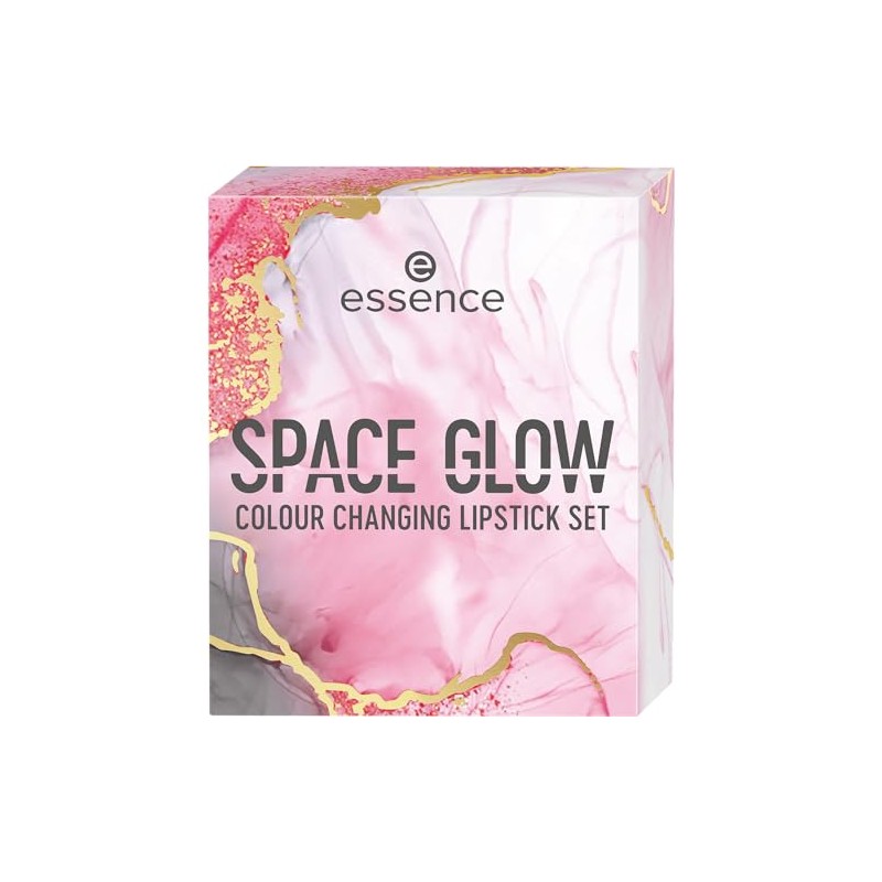 essence SPACE GLOW COLOUR CHANGING LIPSTICK SET