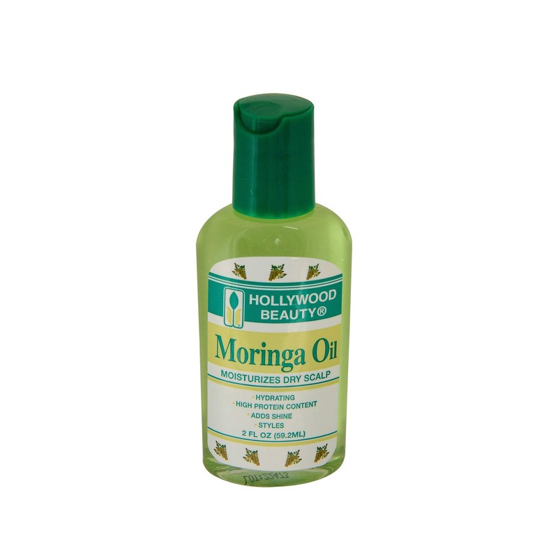 Hollywood Beauty oil, moringa, Green, 2 Fl Oz