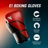 Hayabusa E1 Boxing Gloves for Men and Women - Red/Black,