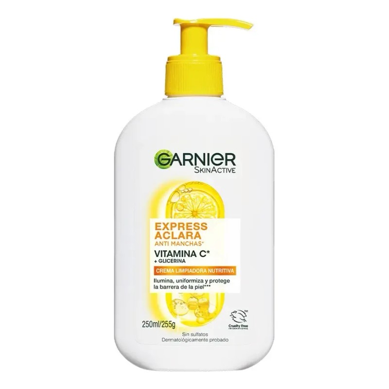 Gel Limpiador Hidratante Garnier Vit C Express Aclara