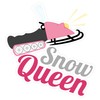 CafePress Snow Queen Medium Die Cut Sticker, 5.75" x 5.75"