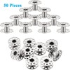 50Pieces Sewing Machine Iron Bobbins - Upgraded Metal Sewing Machine