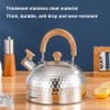 3L Tea Kettle Whistling Tea Kettle Stainless Steel Teapot with