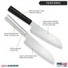 RADA Cook’s Knife – Stainless Steel Blade and Black Steel