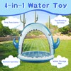 Giant Shark Sprinkler for Kids - Inflatable Summer Water Toy