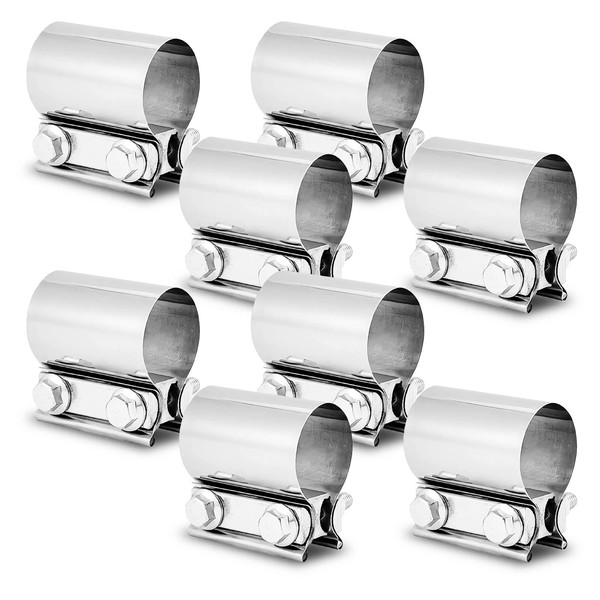 Exhaust Pipe Clamp 2.75 Inch Butt Joint Exhaust Clamp for