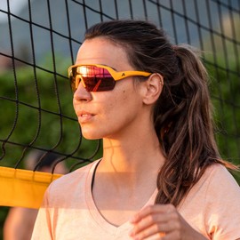 Alpina TURBO HR Women's Sunglasses, Barn Yellow Mat, One Size