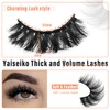Fluffy Lashes False Eyelashes 18mm Lashes Full Volume Long Wispy