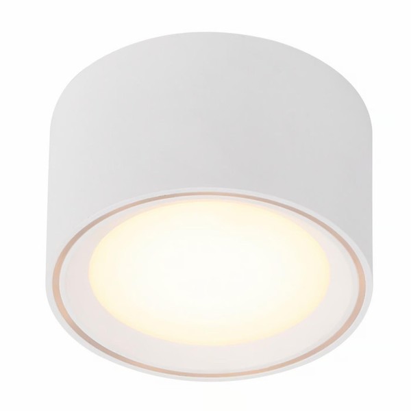 Nordlux Fallon 3 Step Dimming Indoor Downlight/Ceiling Light White Metal,