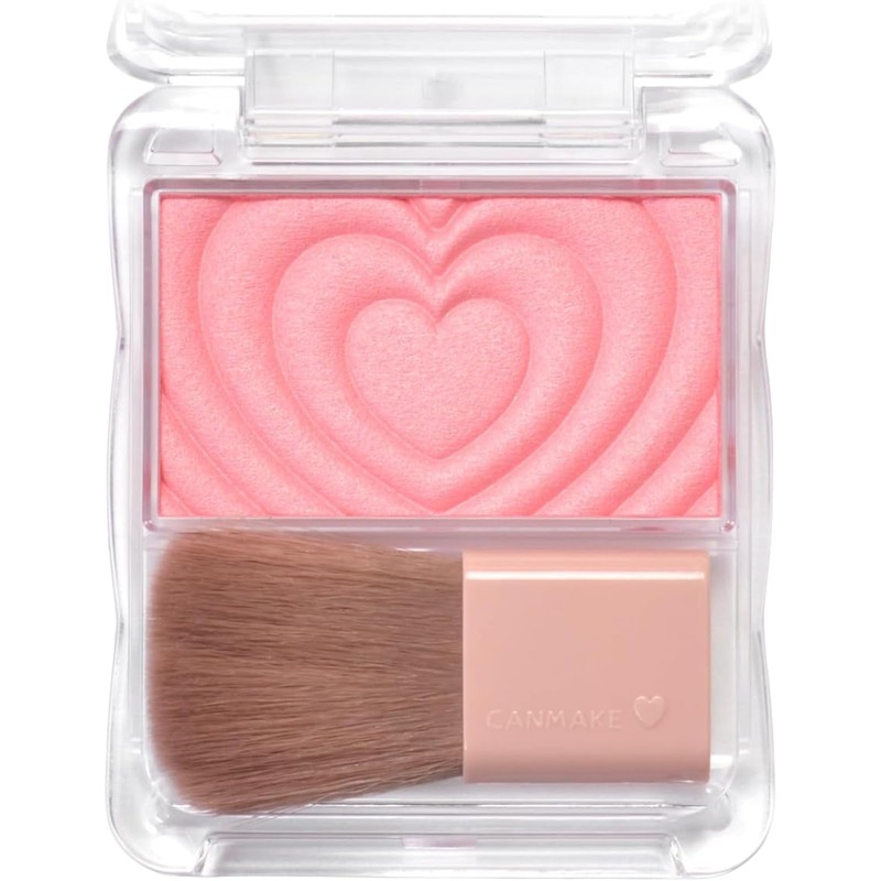 Canmake P01 Powder Cheeks, Powerful Pink, 0.06 oz (1.8 g),