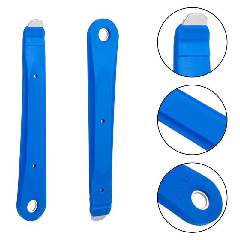 MiOYOOW 2PCS Tyre Levers, Bicycle Tire Repair Tool with Ergonomic