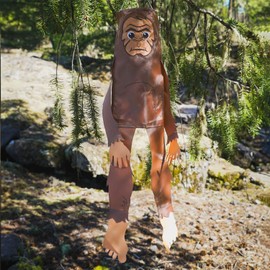 In the Breeze 5229 — Baby Bigfoot 30-inch Breeze Buddy — Cute Sasquatch Windsock — Novelty Outdoor Décor
