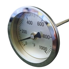 RotoMetals Lead, Pewter, Zinc, Bullet Casting Thermometer 6 inch Long Same as RCBS up to 1000 F !