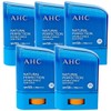 AHC 내추럴 퍼펙션 더블쉴드 선스틱(대용량) 22g x 5개 백탁없는 워터프루프선크림