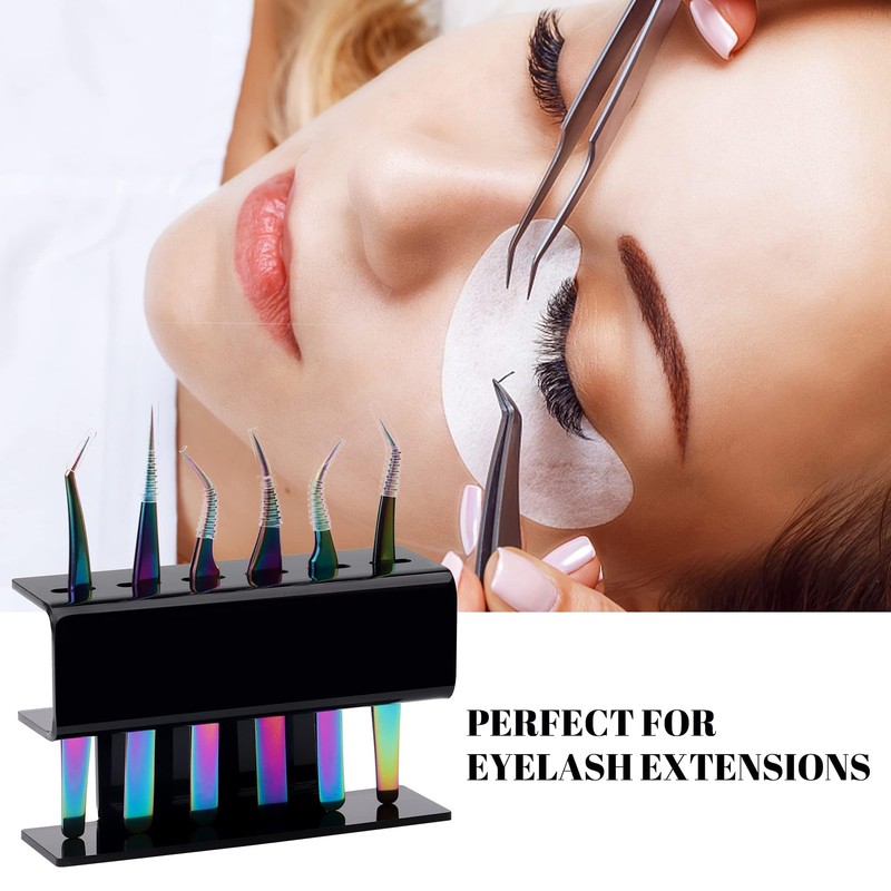 Lash Extension Supplies GEMERRY Tweezer Holder Tweezer Stand for Eyelash