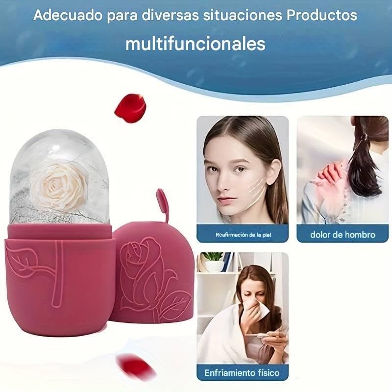 Face Ice Compress Scraping Gift Box, Usted puede dar masaje