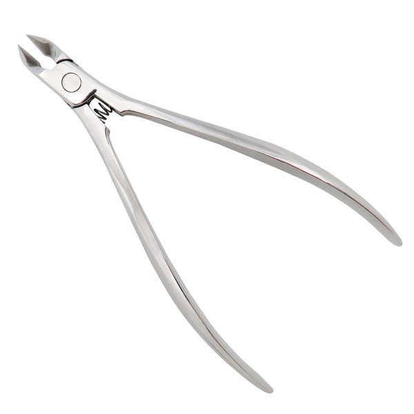 Professional Cuticle Nippers, Built-in Spring Scissors, Dead Skin Trimmer, Manicure