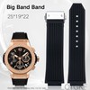 OTGKF 25mm Watch Bands for Hublot Big Bang Rubber Watch