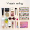 Flower Cosmetic Bags Makeup Bags for Women and Girls,Travel Makeup