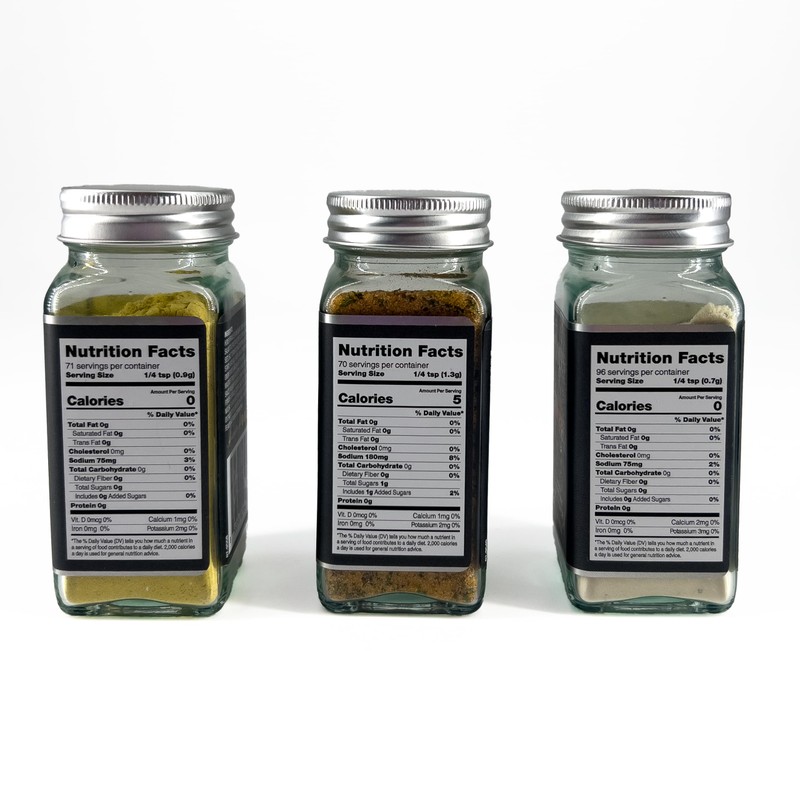 Oogie's Gourmet Seasoning | 3 Pack | Variety Flavor Pack