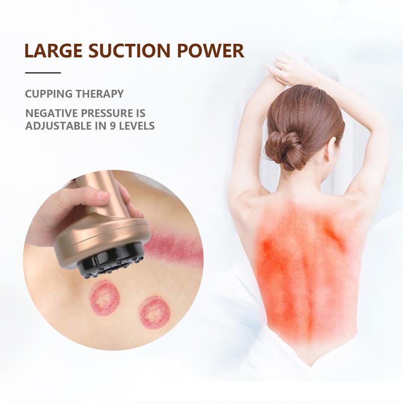 Electric Gua Sha Scraping Massager Household Heating Cupping Therapy Massage