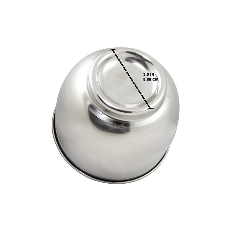 Replacement Small Stainless Steel Bowl Fits Sunbeam & Oster Mixers