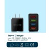 Unbranded Fast 4 Port USB Plug Cube Portable Wall Quick