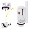 2 Inch Toilet Cistern Dual Flush Valve Overflow Lever Operated