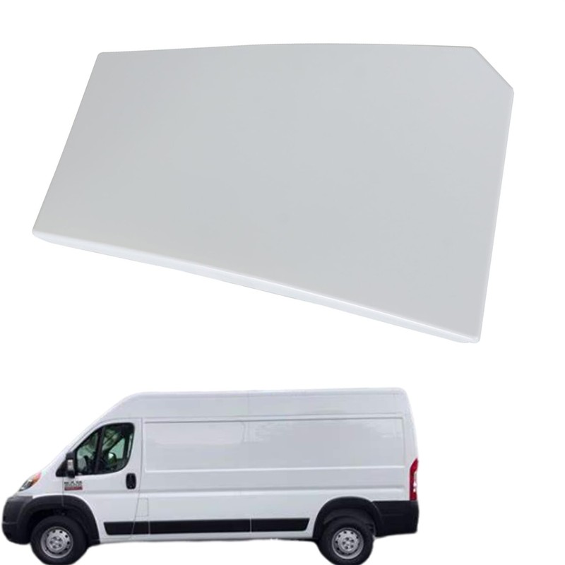 WFLNHB Fuel Fill Door Cover White Replacement for Ram ProMaster
