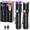 DARKBEAM UV 365nm Flashlight USB Rechargeable Wood's Lamp Black Light