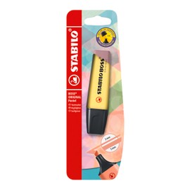 STABILO BOSS ORIGINAL Pastel - Highlighter - Pack of 1 - Milky Yellow
