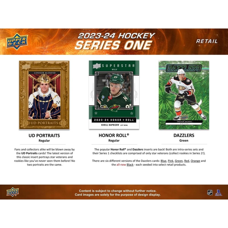 2023-24 Upper Deck Series 1 Hockey Blaster Box - 4