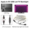 YACSEJAO 5V USB LED Strip Controller 1.3FT/40CM USB to 3Pin
