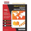 Office Werks Archival-Quality Document Protectors | Reinforced Clear Sheet Sleeves