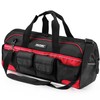 HAUTMEC 24 Inch Large Tool Bag 36-Pocket Wide Mouth Portable