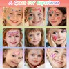 41Pcs Face Paint Stencils Kit for Kids with Face Paint