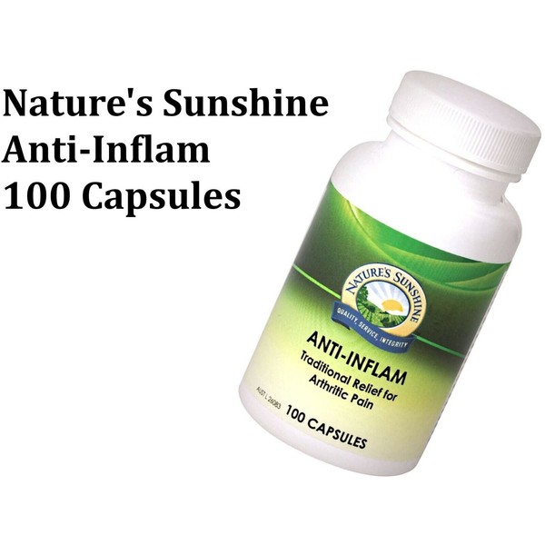 NATURES SUNSHINE Nature's Anti Inflam 100 capsules ( relief arthritic pain )