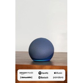 Smart Speaker for Home – Deep Sea Blue, Compact & Clear