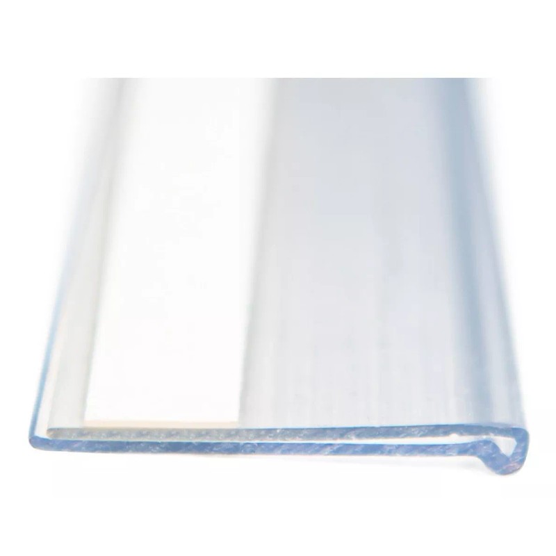 Exhivit Porta Precio Plano, Preciador Góndolas Autoservicios 12pzs