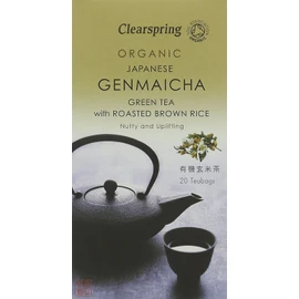 Clearspring Organic Genmaicha Green Tea With Rice (Pack of 3)