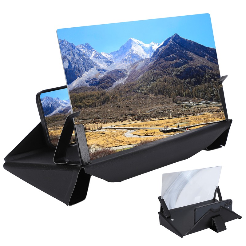 10 Inch Phone Screen Amplifier 3D Desktop Eyes Protection Mobile